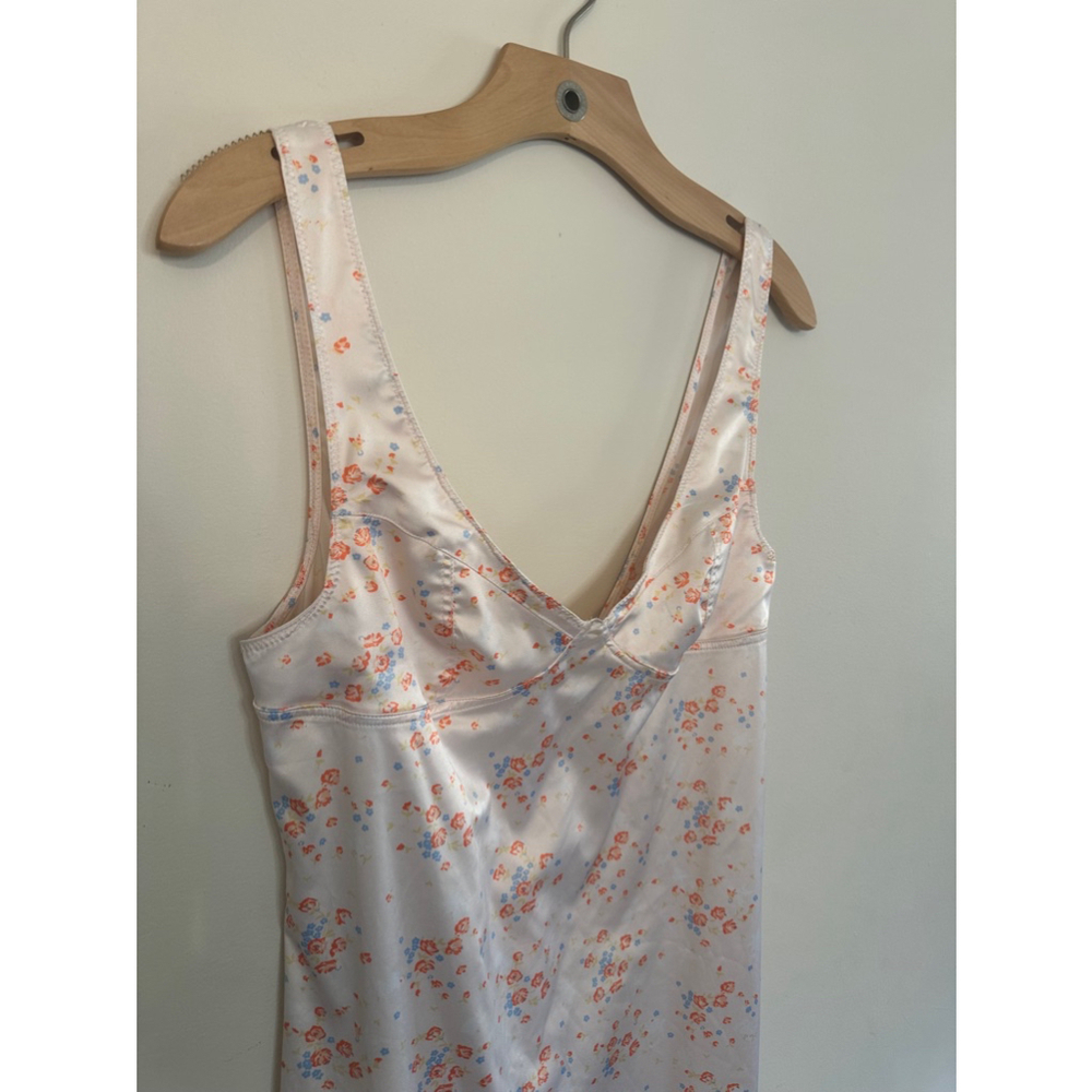 Urban Outfitters Floral Dress - Cream and Orange